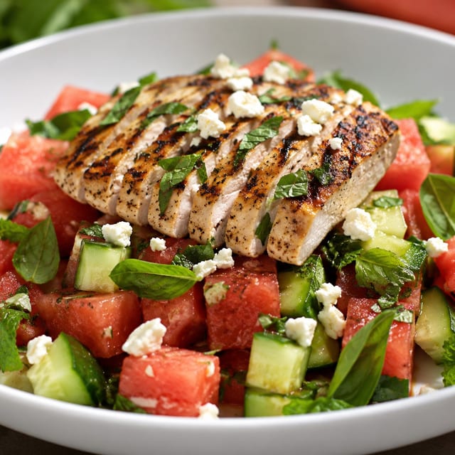 Watermelon Salad.