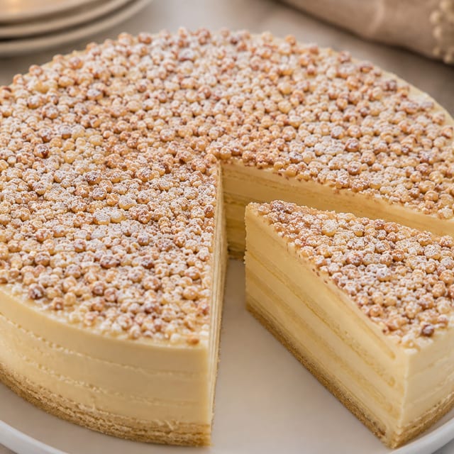 Toasted Almond Cake.