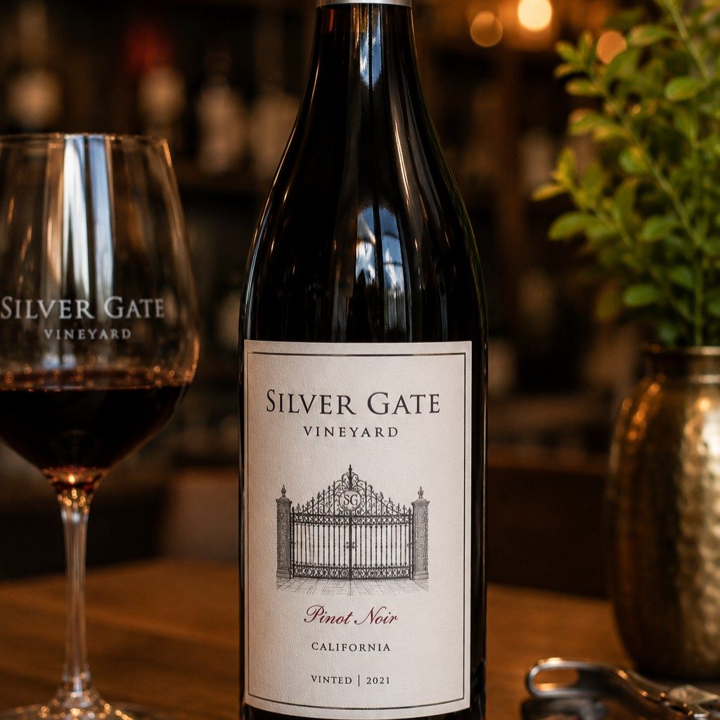 Silver Gate Pinot Noir.