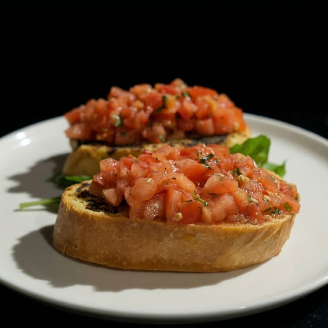 Bruschetta.