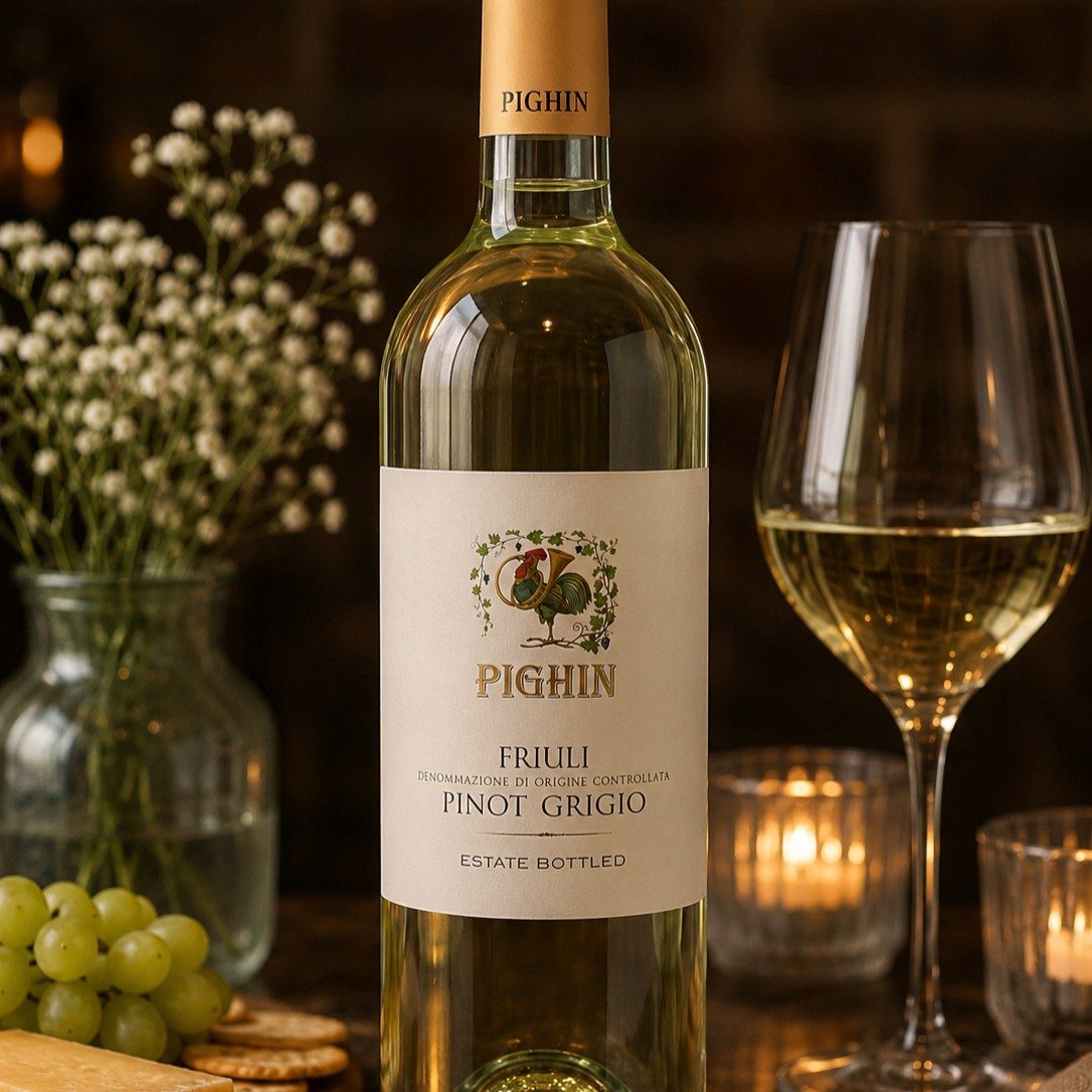 Pighin Pinot Grigio.
