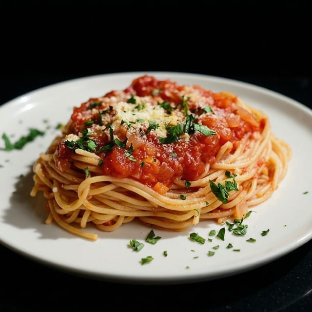 Spaghetti Alla Siciliana.