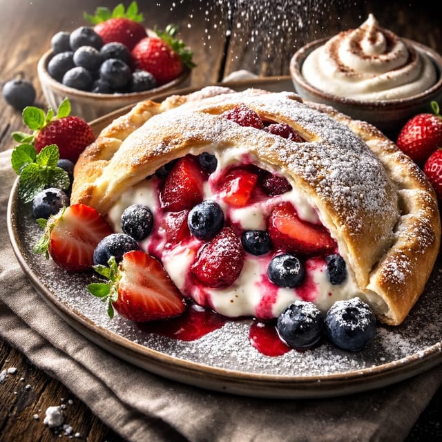 Very Berry Calzone.