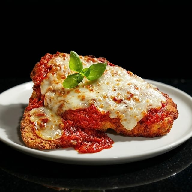 Eggplant Parmigiana.
