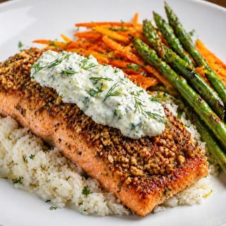 Salmone Tzatziki