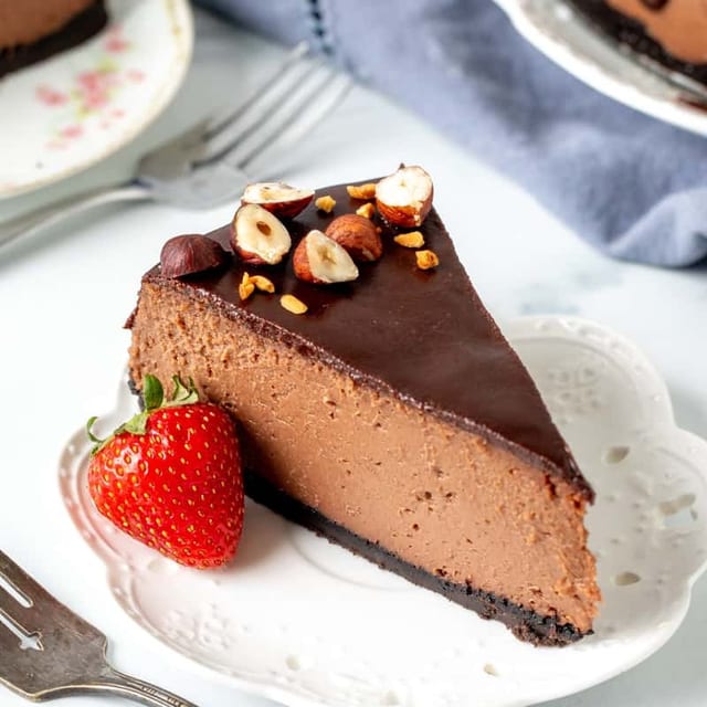 Nutella Cheesecake.
