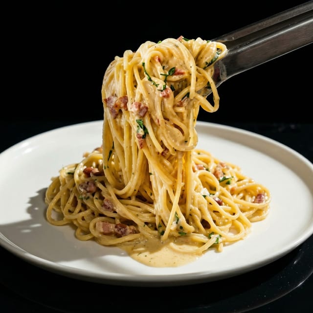 Spaghetti Alla Carbonara.
