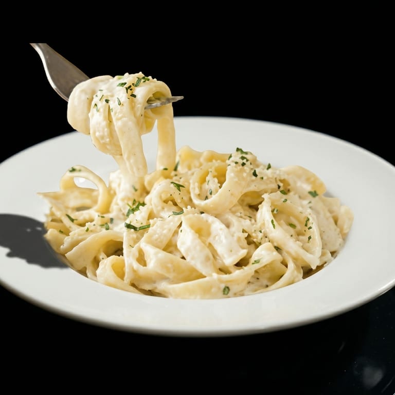 Delicious Fettuccine Alfredo
