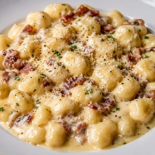Gnocchi Carbonara