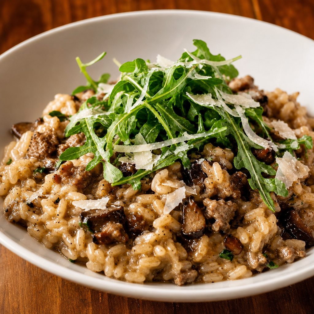 Risotto alla Salsiccia.