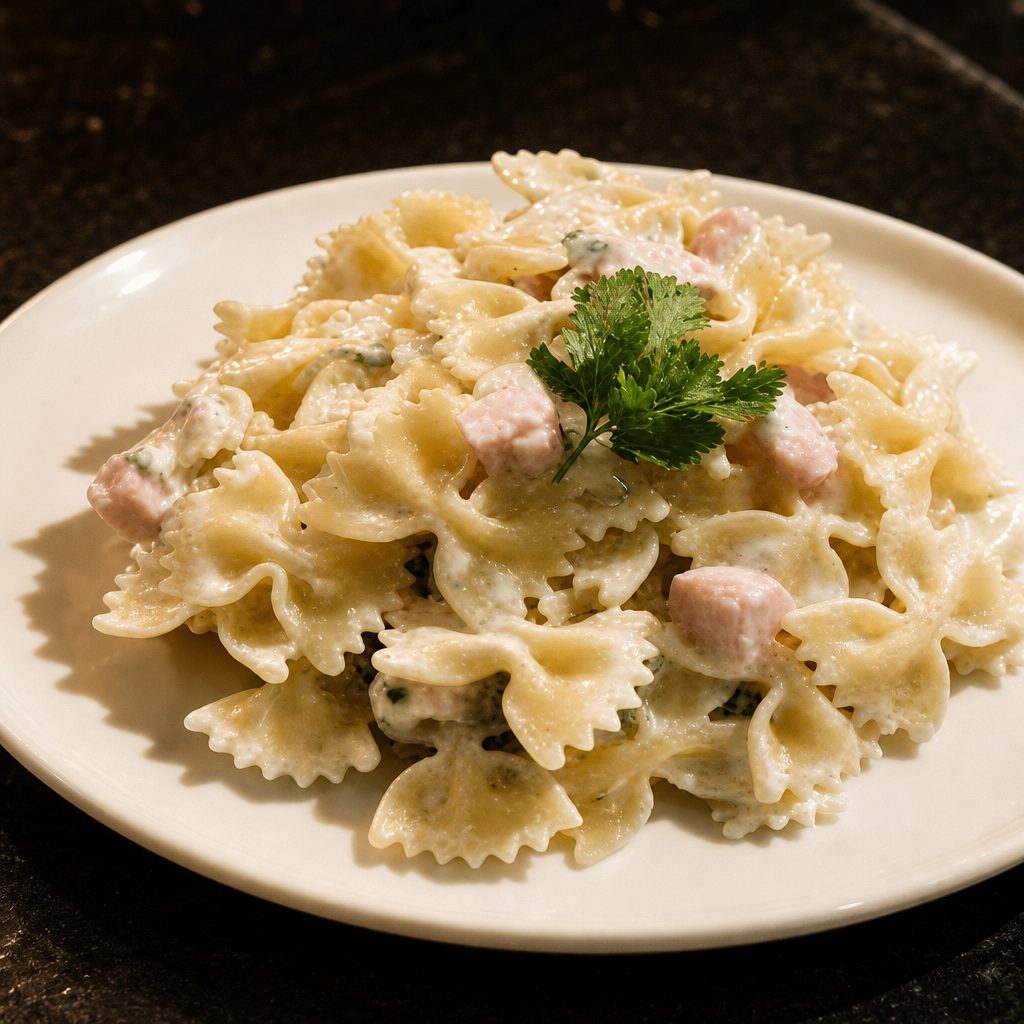 Farfallette Al Salmone.
