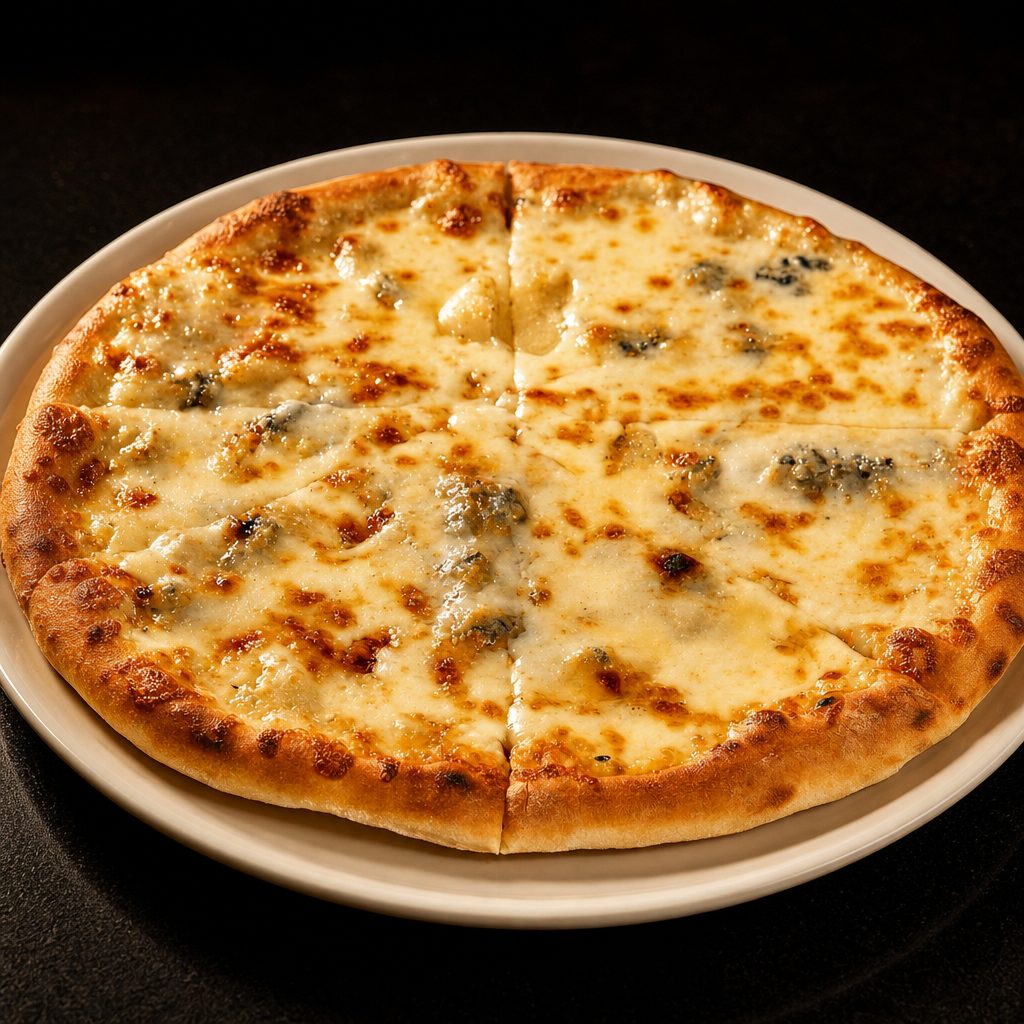Quattro Formaggi Pizza.