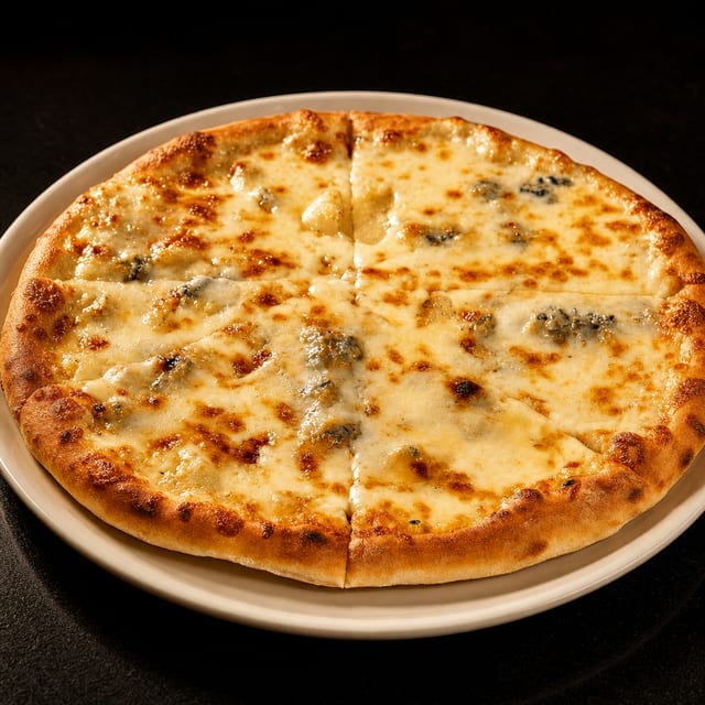 Quattro Formaggi Pizza.