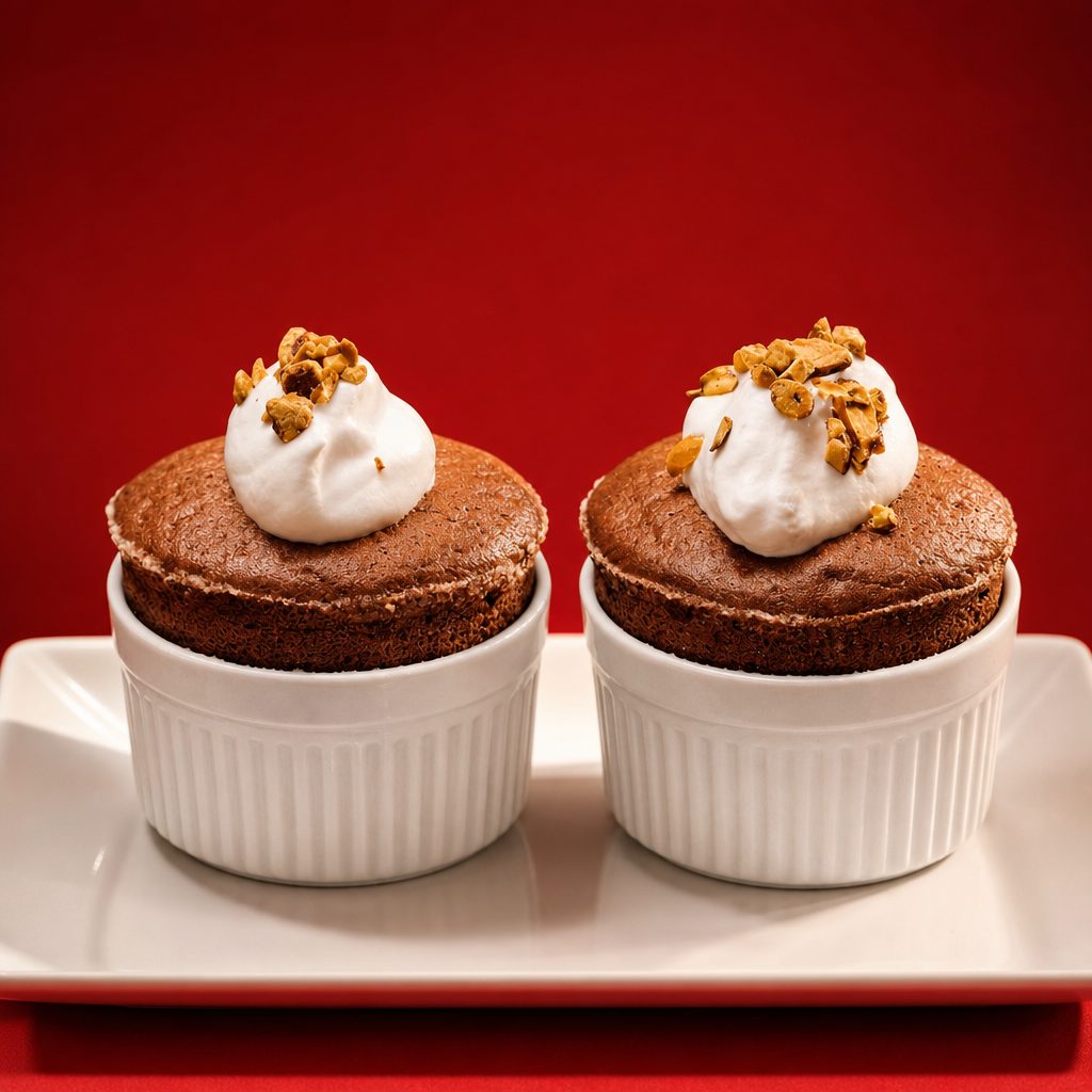Chocolate Souffle.