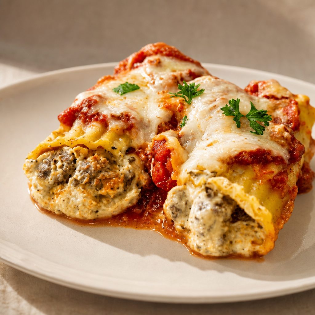Cannelloni.