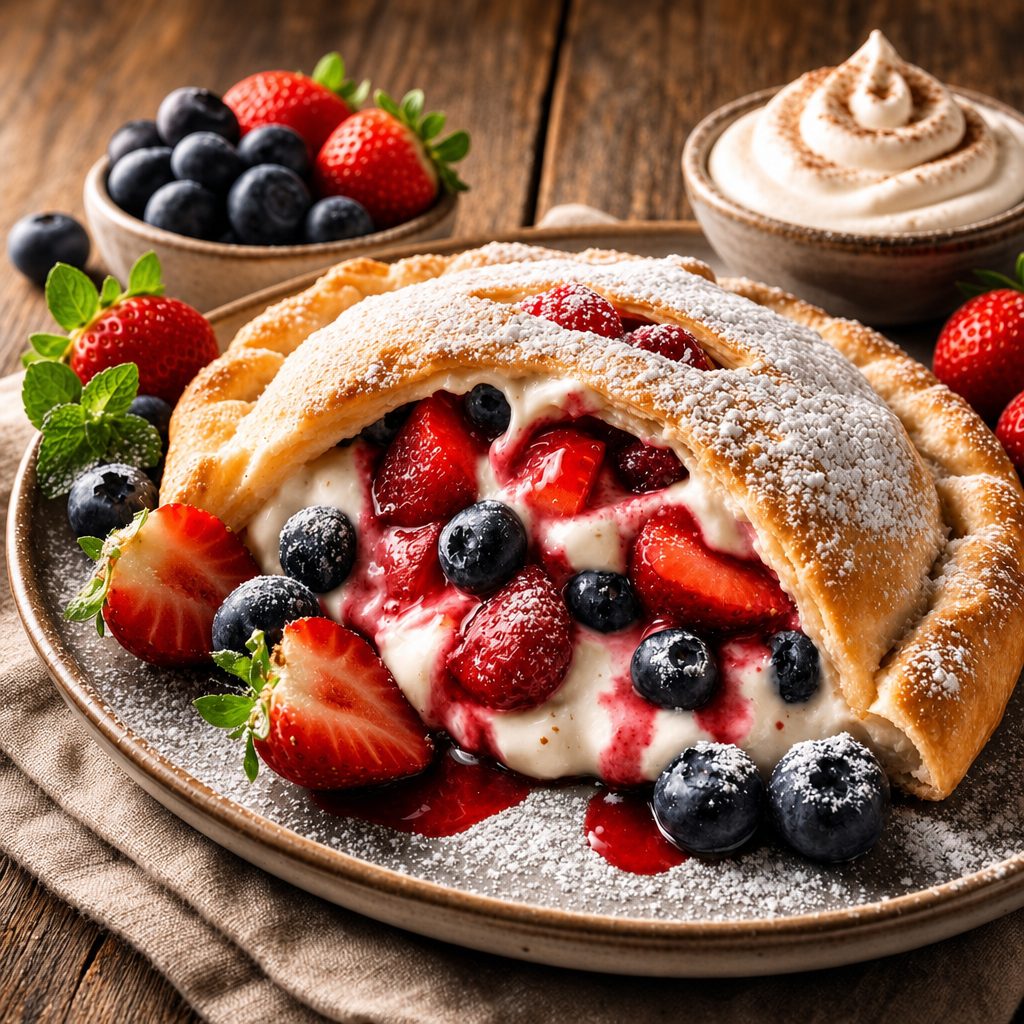 Very Berry Calzone.