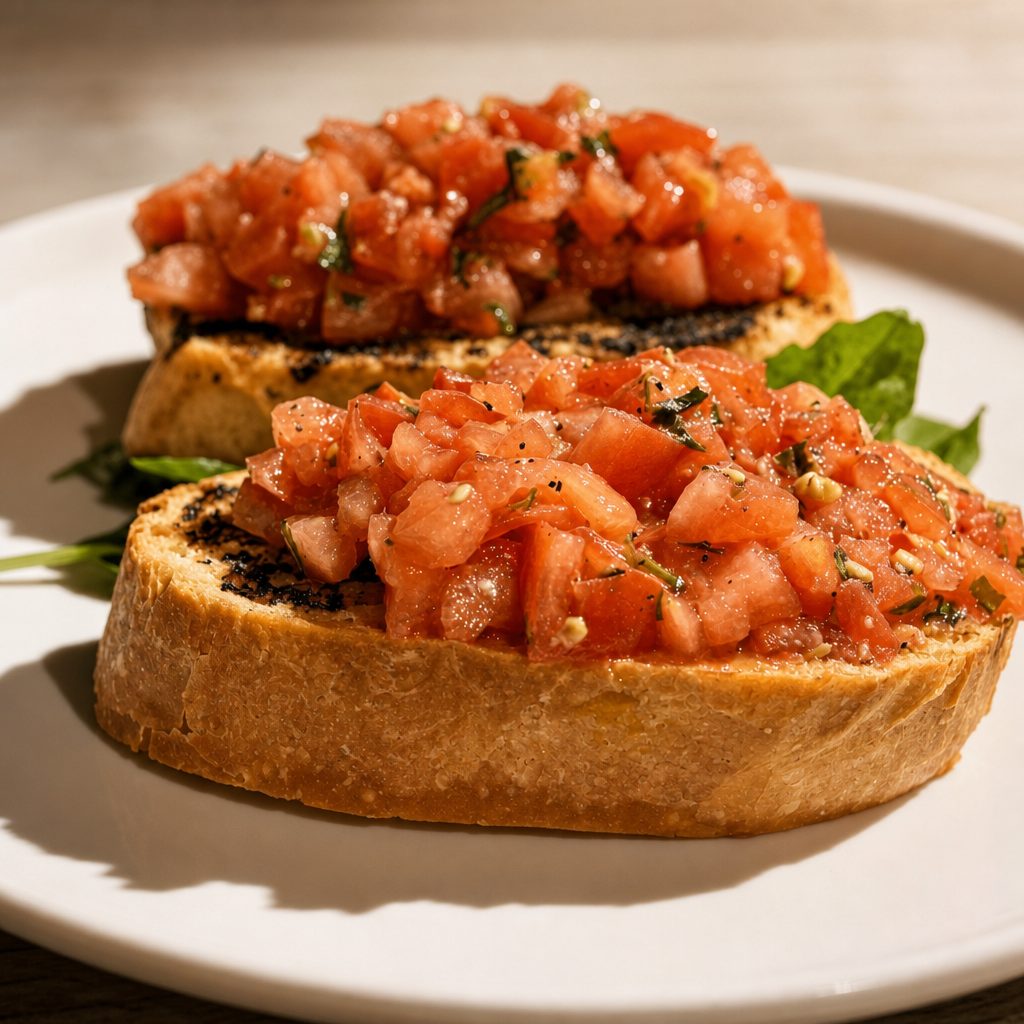 Bruschetta.
