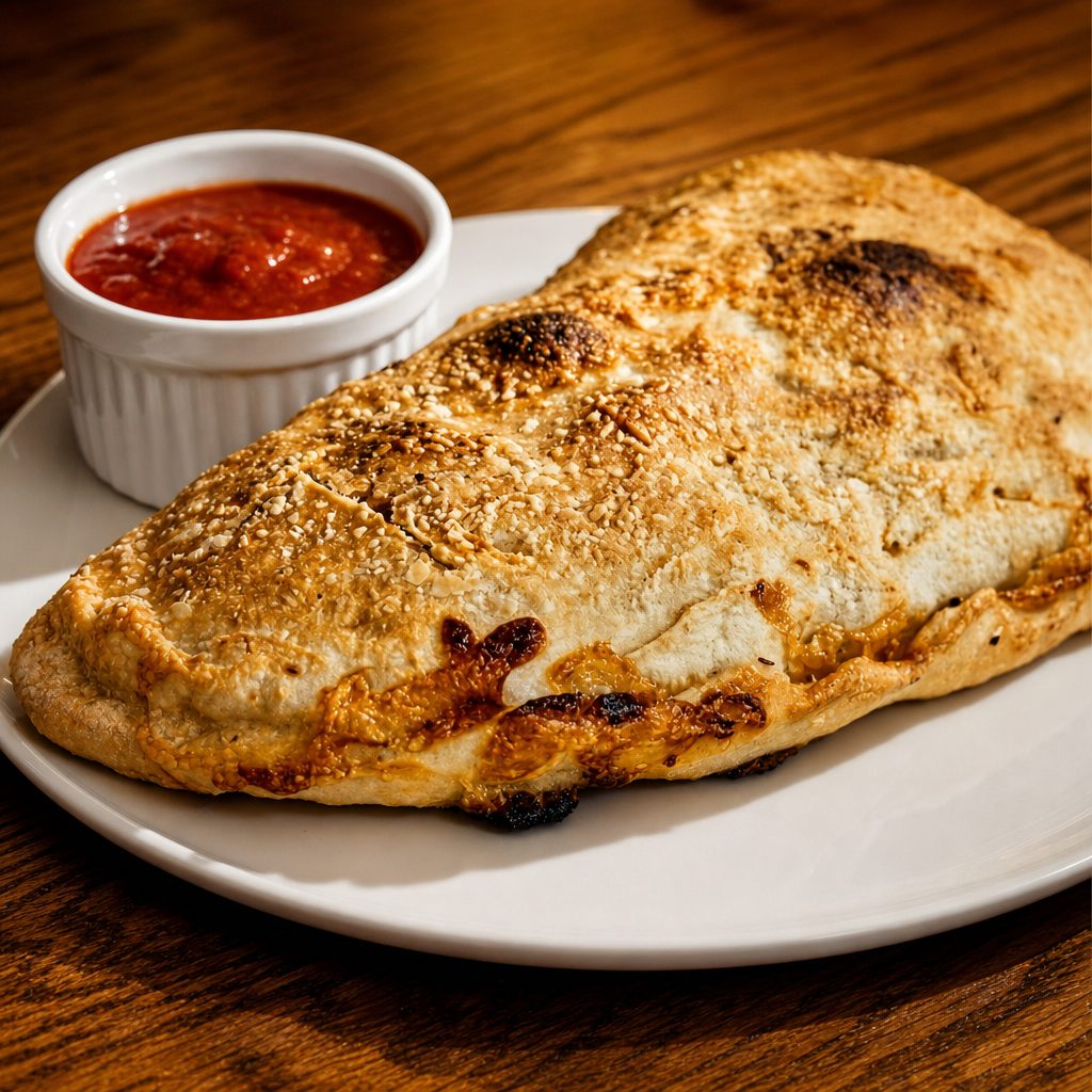 Calzone Philly Cheese Chicken or Steak.